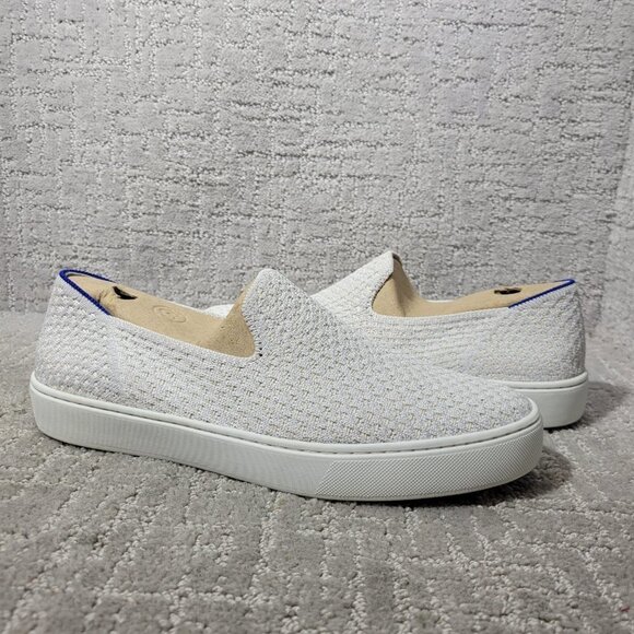 Rothy’s The Sneaker Women's Size 9 US Salt Honey Comfort Slip On Sneakers - Picture 6 of 9